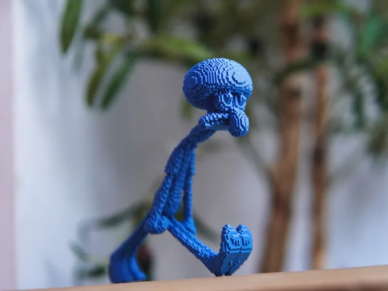 Statuetta retrò di Squiddi