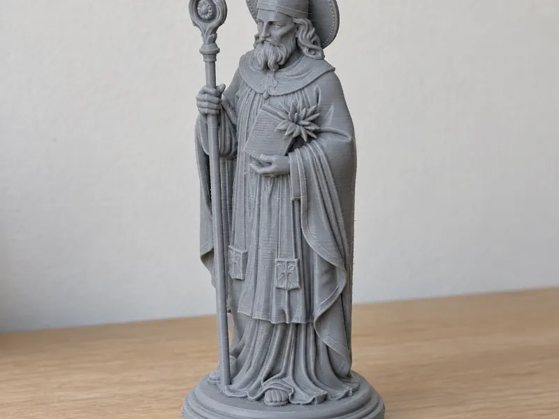 San Aredio - Estatua devocional