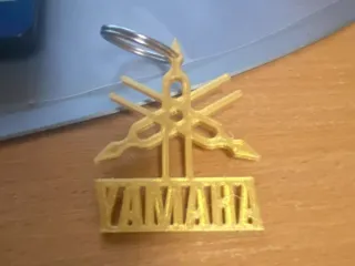 Yamaha motorcycle keychain