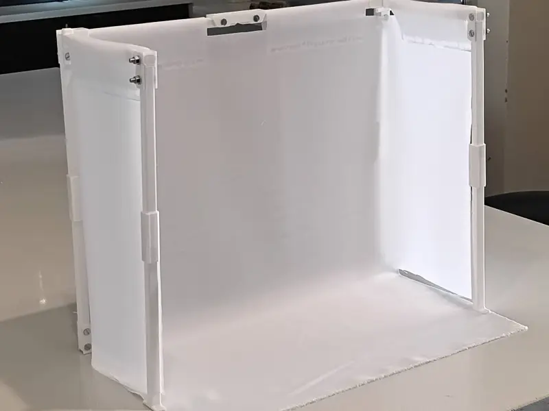 Cyclorama / Oneindige wand voor professionele productfoto's