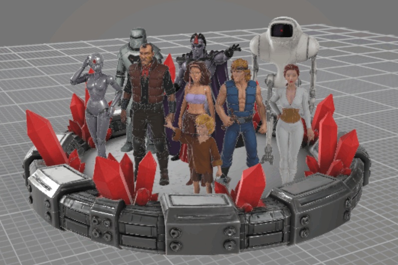 Starchaser: The Legend of Orin – Complete Character Diorama