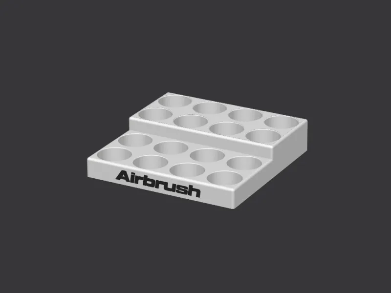 Airbrush Farbenhalter