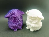 Grumpy Easter Sheep – Chibi-0