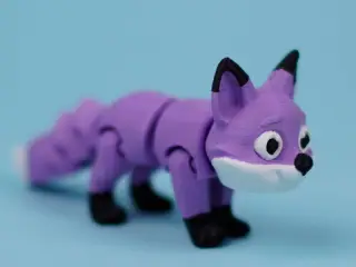 Flexi Fox | Print-in-place | No Support