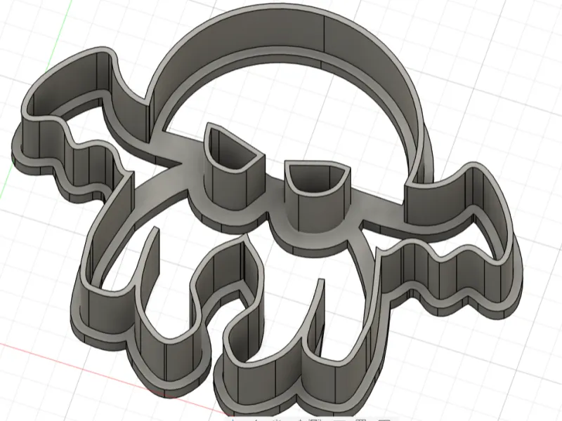 Cthulhu cookie cutter