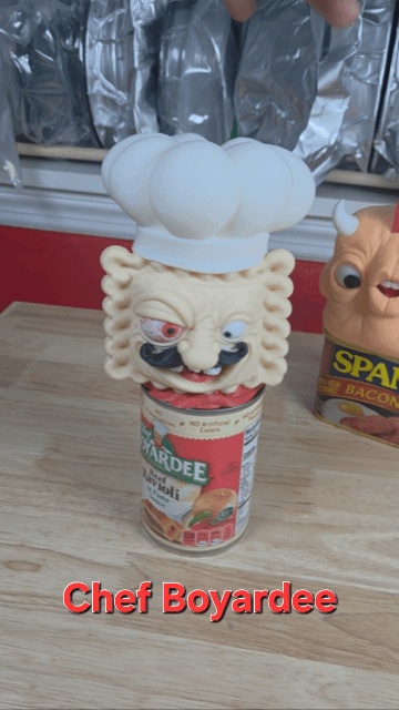 Fugly Chef Boyardee buddy