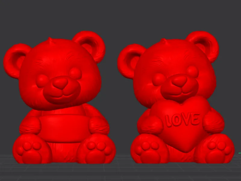 Cute Teddy Bear 3D Print – Easy STL, No Supports | Medvídek