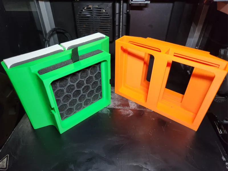 Alloggiamento filtro a carbone + HEPA per K1 Max