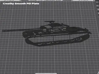CENTURION MEDIUM TANK | 2D WALL ART