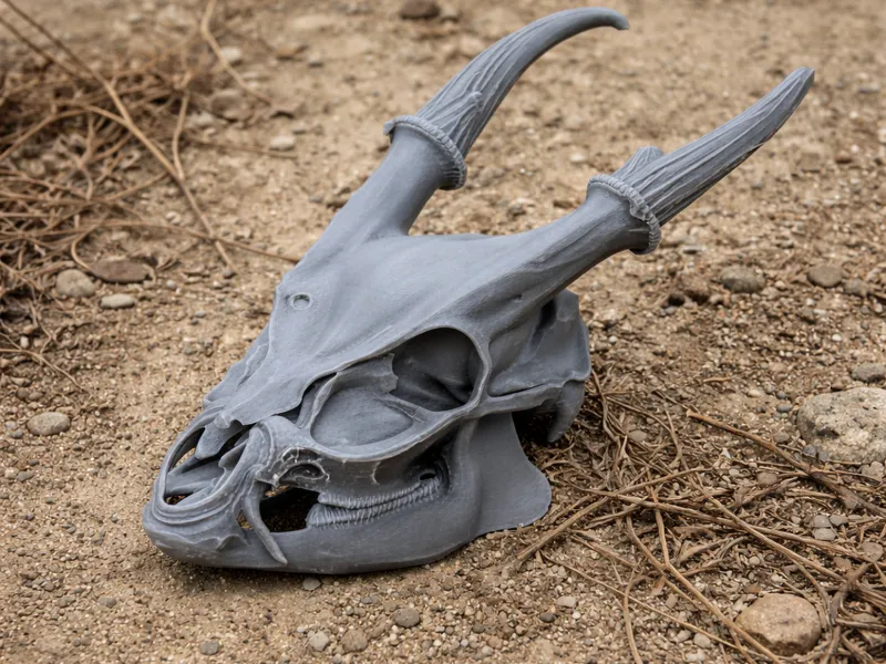 Muntjac Skull