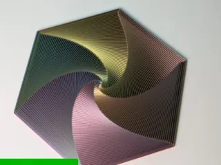 Hexagono twist fidget