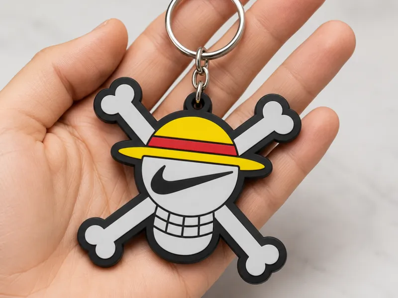 One Piece x Nike Jolly Roger Logo・Luffy Straw Hat Emblem・3D