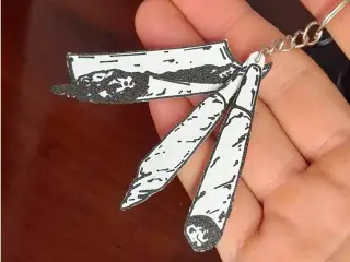 Three-Stage Joint Keychain