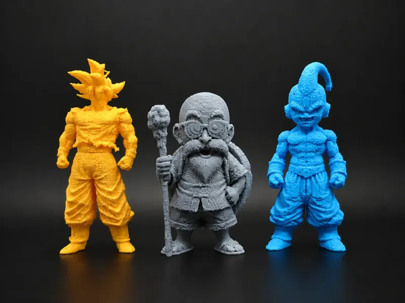 ドラゴンボール ボクセルウォリアーズ＆マスターセット 3モデル