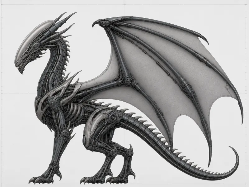 Xeno Mech IronWing Dragon