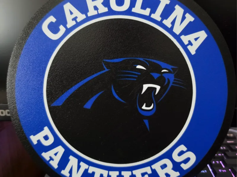 Carolina Panthers Leuchtkasten