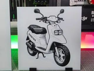 Scooter MBK Spirit - Hueforge - 3 Colors