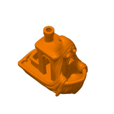 Ghost Benchy - 3D Printers - PLA - 3D printed product - фото 3