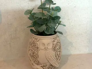 Owl Decor Vase