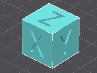 Ender 3 calibration cube
