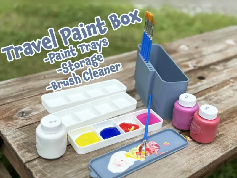 Travel all in one painting kit
