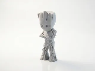 Sad Groot Figurine Marvel 3D Printable