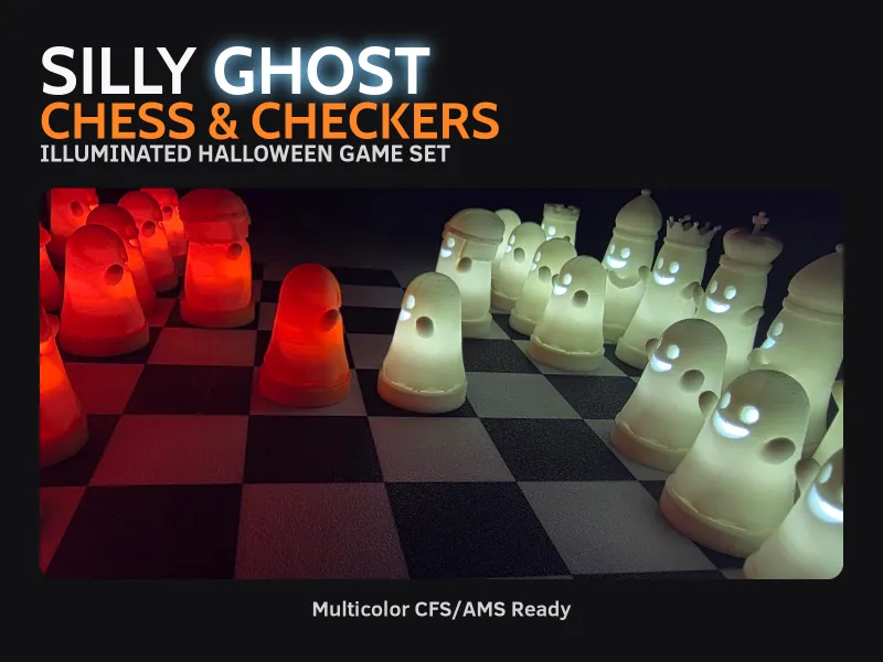 Silly Ghost Chess & Checkers