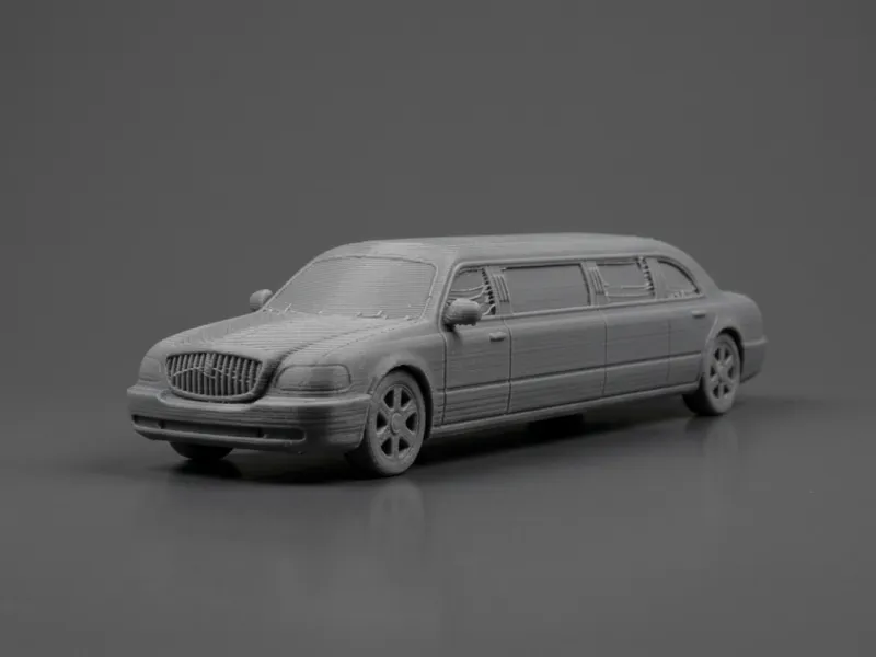Limusine Esticada – Modelo de Carro de Luxo