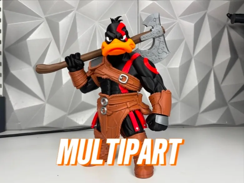 daffy_Duck_x_Kratos_3MF