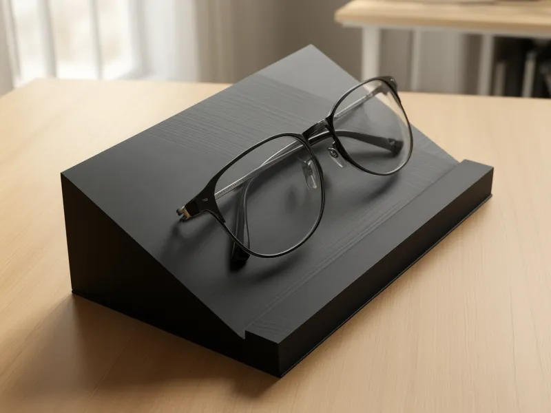 SpecShelf: Slanted Eyeglasses Rest with Lip