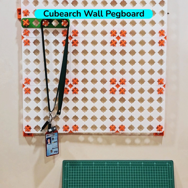 Cubearch Wall Pegboard