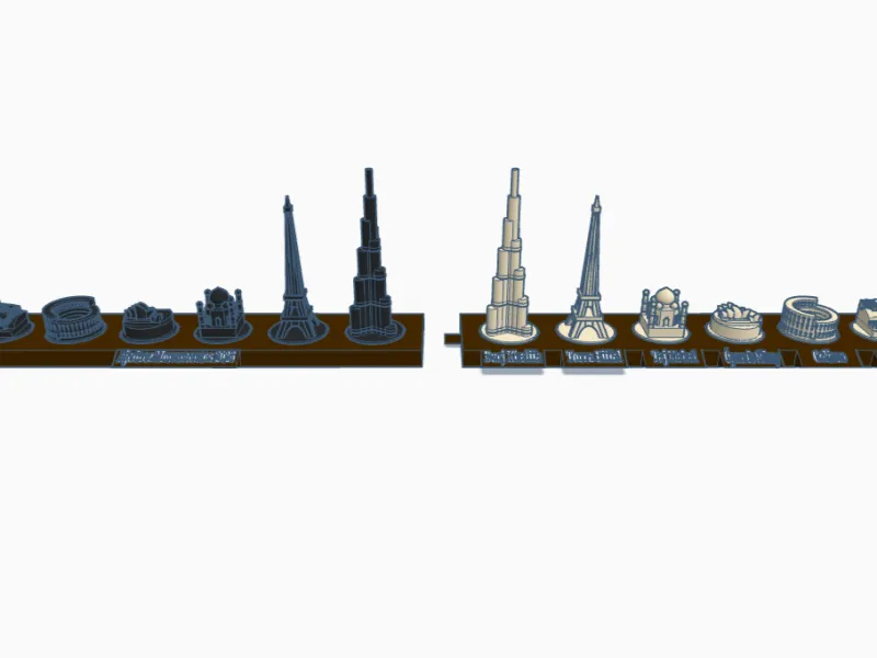 Global Skyline Chess Set