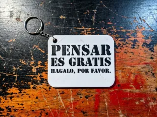 Keychain Pensar _ gratis