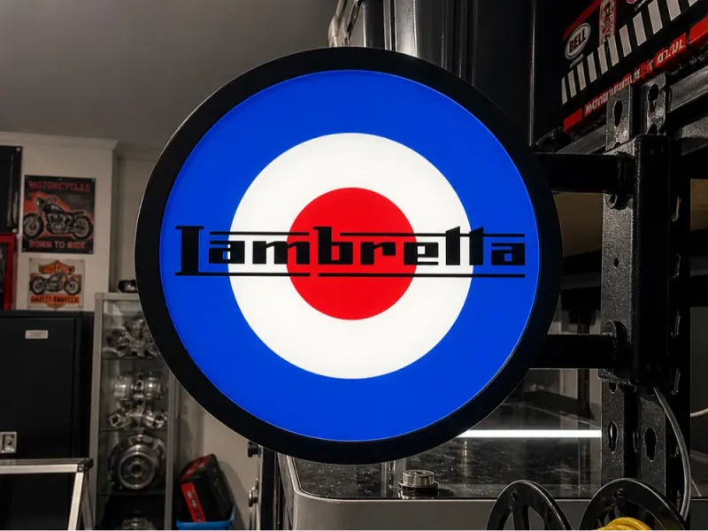 Lambretta Lightbox Sign System