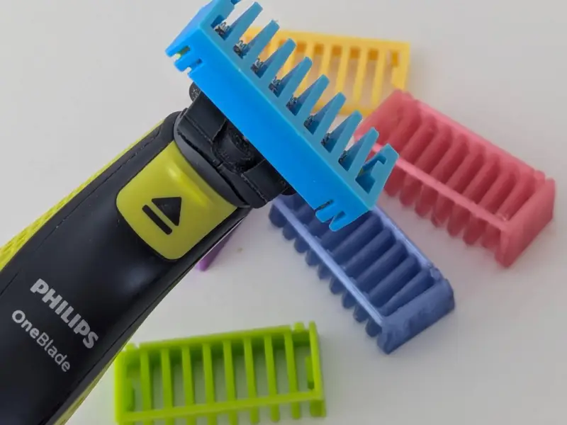 Pentes para Philips One Blade de 1mm/1,5mm/2mm e 2,5mm