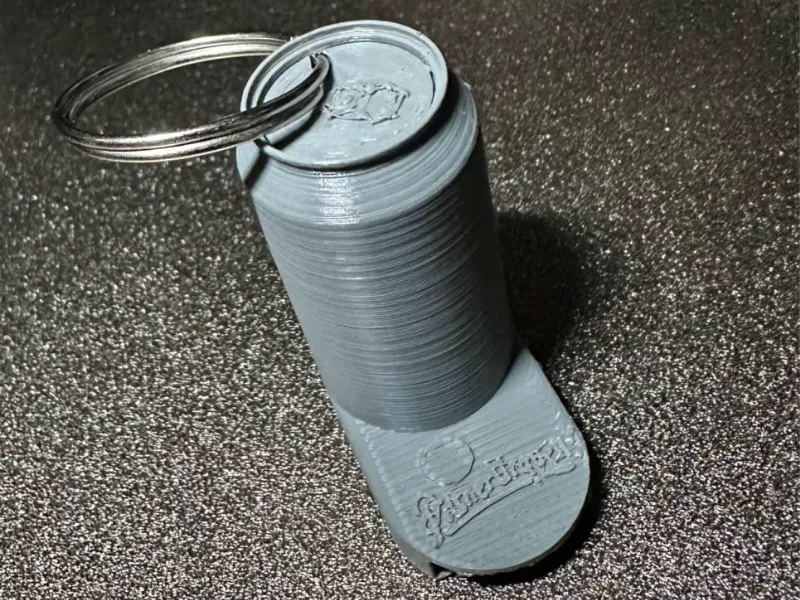 BEER Can Tab Opener Keychain