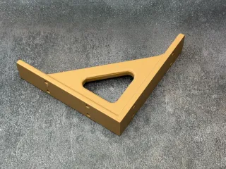 Heavy Duty Modern Shelf Bracket (No supports required)