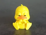 Grumpy Love Duck Figurine – Cute & Funny Decor-0