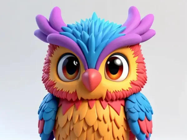 Cute Funko Owl FREE model