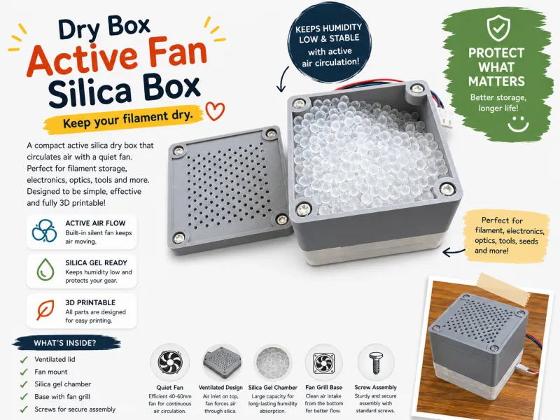 ActiveSilicaBoxWithFan