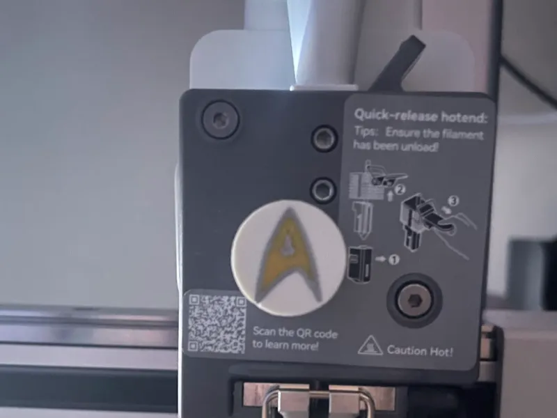  sparkx i7 star trek extruder wheel 
