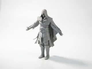 Ezio Auditore Figurine Gaming Collectible 3D Printable
