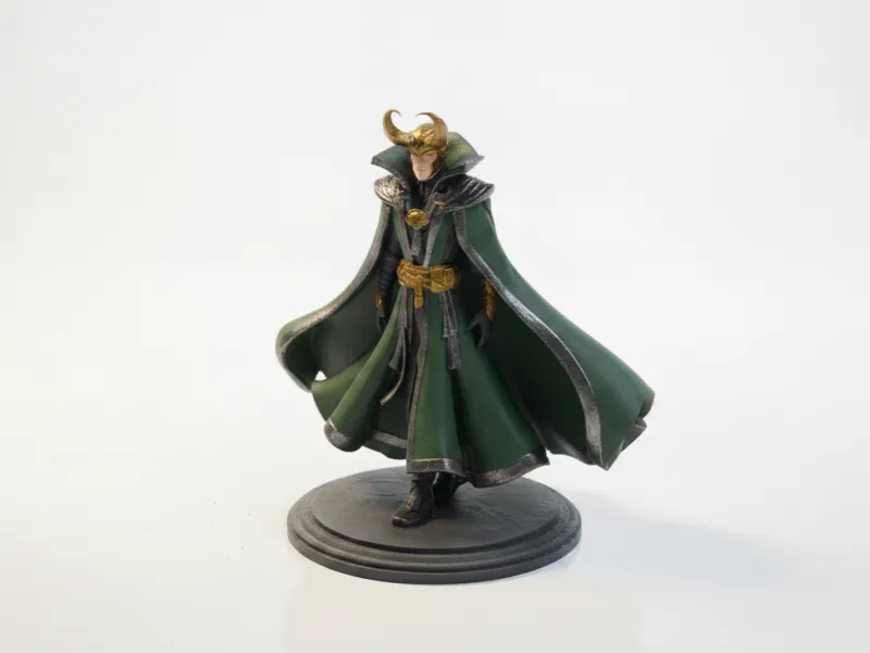 Estátua Colecionável do Loki da Marvel para Impressão 3D