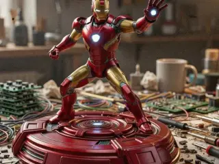 Ironman action figurine