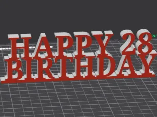 Happy Birthday 28