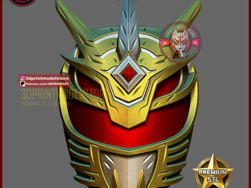 Lord Drakkon Mighty Morphin Power Rangers Cosplay Helmet