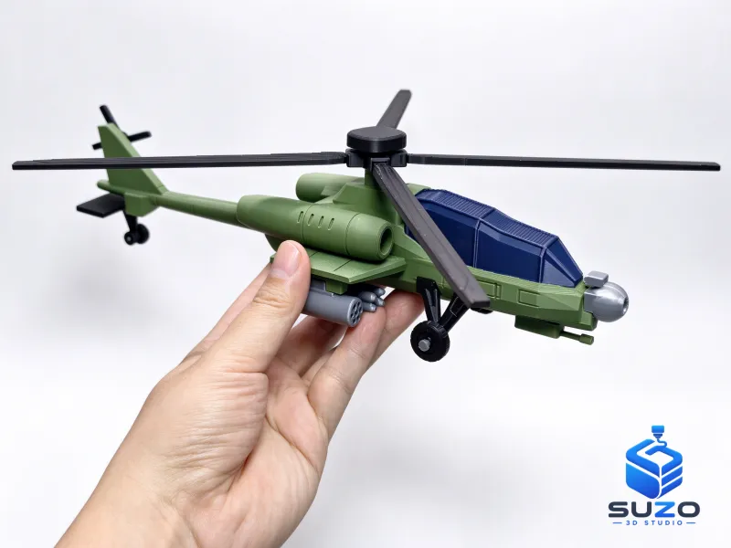 AH-64アパッチヘリコプター