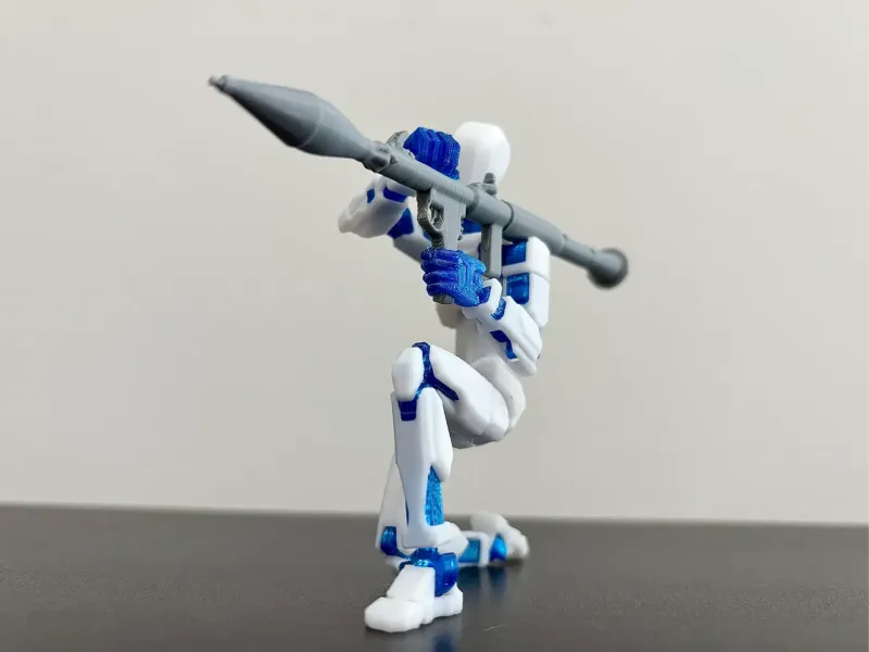 Dummy 13 Rocket Launcher (Print In Place)