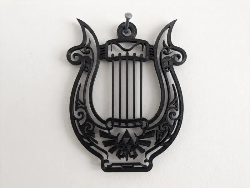 Sheik Lyre Duvar Sanatı - Legend of Zelda