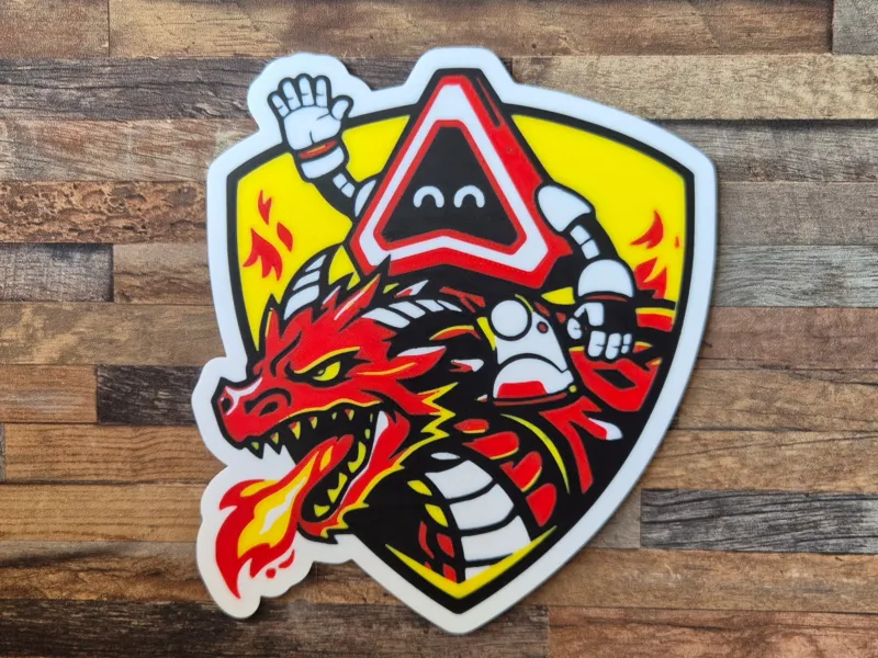Creality Dragon デコレーションプレート